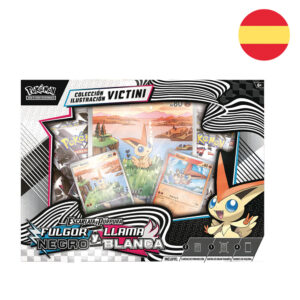 Blister Cartas Victini Fulgor Negro y Llama Blanca Pokémon Español
