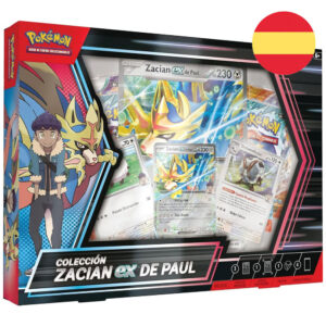 Blister Cartas Zacian ex de Paul Pokémon Español