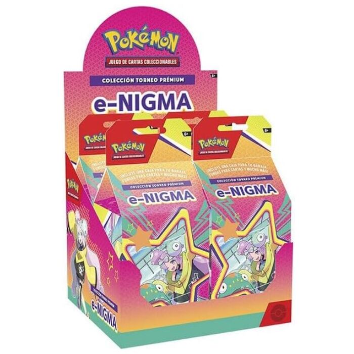 Estuche cartas Iono Tournament Pokemon español caja