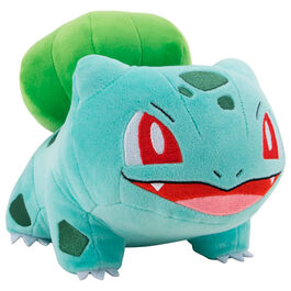 Peluche de Bulbasaur Pokémon de 20 cm, muñeco suave del Pokémon tipo planta inicial de Kanto.