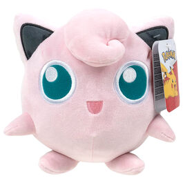 Peluche de Jigglypuff Pokémon de 20 cm, muñeco suave del Pokémon tipo hada y normal.