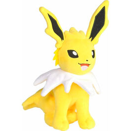 Peluche de Jolteon Pokémon de 21 cm, muñeco suave del Pokémon tipo eléctrico evolución de Eevee.