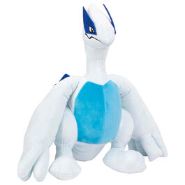 Peluche de Lugia Pokémon de 30 cm, muñeco suave del Pokémon legendario tipo psíquico y volador.