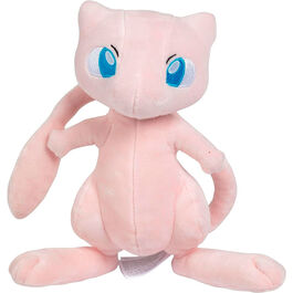 Peluche de Mew Pokémon de 20 cm, muñeco suave del Pokémon mítico de tipo psíquico.